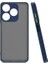 Tecno Spark 10C Kılıf Mat Parmak Izi Yapmaz Kamera Korumalı Renkli Tuşlu Sert Silikon Kapak (Hux) 1