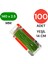 Plastik Kablo Bağı Klipsi Cırt Kelepçe 140 mm x 2.5 mm Yeşil 100 Adet 2