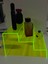 Özel Tasarım 3 Katlı Merdiven Stand (30CM Neon Yeşil) 2