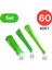 Plastik Kablo Bağı Klipsi Cırt Kelepçe Set 100-150-200 x 2.5 mm Yeşil (20 x 3) 60 Adet 1