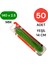 Plastik Kablo Bağı Klipsi Cırt Kelepçe 140 mm x 2.5 mm Yeşil 50 Adet 2