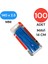 Plastik Kablo Bağı Klipsi Cırt Kelepçe 140 mm x 2.5 mm Mavi 100 Adet 2