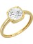 Beyaz Topaz Taşlı Pingala Yüzük 0402R0045 1