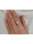 Beyaz Topaz Taşlı Pingala Yüzük 0402R0045 4
