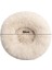 Peluş Yuvarlak Evcil Hayvan Yuvası - Açık Kahverengi - Çap 50CM (Yurt Dışından) 2