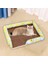 Rattan Mat Şifreli Köpek Evi Liang Mat Nest-Limon Sarı-L (Yurt Dışından) 5