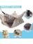 1 Adet Hamster Hamak-Ayçiçeği-Büyük Boy 34*34 (Yurt Dışından) 4