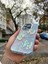 Apple iPhone 15 Pro Uyumlu Kılıf Hologramlı Kalp Kurdele 3D Kabartmalı Ayıcık Emoji Kristal Şeffaf Clear 3