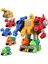 Kutulu 5'li Metal Dinazor Seti 0783-360, 1 Robotta 5 Dinozor Oyuncak 1
