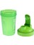 400 Ila 500 ml Beslenme Shaker Şişe Yeşil Pembe Renk Spor Drinkware Aracı Için Palstic Shake Fincan (Yurt Dışından) 4