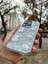 Apple iPhone 15 Pro Max Uyumlu Kılıf Renkli Kalp Kurdele 3D Kabartma Ayıcık Emoji Kristal Şeffaf Clear 4