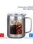 14 Oz Kahve Kupa, Kapaklı Vakum Yalıtımlı Kamp Kupa, Çift Duvar Paslanmaz Çelik Seyahat Tumbler Bardak, Kahve Termosu Dış Mekan, Gri (Yurt Dışından) 3