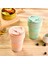Yürüyüş Için Silikon Katlanabilir Su Bardağı, 12 Oz Katlanabilir Su Şişeleri Bpa Içermez, Yeniden Kullanılabilir Seyahat Koşu Kampı Su Şişeleri, Spor Su Bardağı (350ML)（YEŞIL） (Yurt Dışından) 4