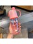Sprey Su Bardağı Yaratıcı Açık Hava Sporları Plastik Su Şişesi Yaz Sıvı Alımı Soğutma Bardağı Pembe (Opp Torba) 400ML (Yurt Dışından) 1