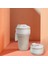 Katlanabilir Kahve Fincanı, Taşınabilir Katlanabilir Seyahat Kupa, 15OZ450ML Dayanıklı ve Yeniden Kullanılabilir Kamp Kupası, Seyahat Için Pipetli ve Kapaklı Silikon Cep Bardak, Aç (Yurt Dışından) 3