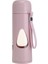 Su Damlası Tipi Çift Katmanlı Cam Bardak, Haşlanma Önleyici, Düşme Önleyici Spor Fincan Öğrenci Çay Bardağı Ofis PINK480ML (Yurt Dışından) 1