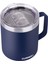 14 Oz Kahve Kupa, Kapaklı Vakum Yalıtımlı Kamp Kupa, Çift Duvar Paslanmaz Çelik Seyahat Tumbler Bardak, Kahve Termosu Açık, Lacivert (Yurt Dışından) 1