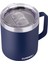 14 Oz Kahve Kupa, Kapaklı Vakum Yalıtımlı Kamp Kupa, Çift Duvar Paslanmaz Çelik Seyahat Tumbler Bardak, Kahve Termosu Açık, Lacivert (Yurt Dışından) 2