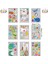 Tatil Pencere Dekorasyonu Için 110 Adet Paskalya Pencere Etiketi, Tavşan Yumurtası Statik Pencere Etiketi Pencere Camı Kapı Etiketi 9 Sayfa, Yeniden Kullanılabilir Pvc Pencere Etik (Yurt Dışından) 2