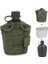 1000 ml Büyük Kapasiteli Spor Açık Hdpe Su Isıtıcısı Taşınabilir Su Şişesi Katlanır 700 ml Kupa Askeri Kamuflaj Çanta (Yurt Dışından) 4