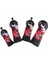 4 Su Geçirmez Golf Kulübü Başkanı Kapakları Set Golf Atıcı Başörtüsü Pu + Kadife 2 (Yurt Dışından) 1