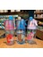 Yeni Yaratıcı Sprey Bardağı Açık Taşınabilir Spor Su Bardağı Soğutma Yaz Çocuk Taşınabilir Plastik Sprey Su Bardağı Yeşil 600ML Renk Kutusu (Yurt Dışından) 2