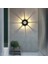 7 Watt Gün Işığı Ledli Yaprak Işık Desenli Dekoratif Iç ve Dış Mekan Aplik, Modern Tasarım Armatür 1