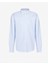 Slim Fit Klasik Yaka Mavi Erkek Gömlek BBSP23MSH089 1