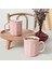 Açık Pembe/Krem Herakles Kupa 9 cm 6 Adet 550/030 5