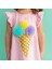 Bebeğim ve Ben Elbise - Pembe Ice Cream 4