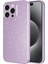 iPhone 15 Pro Max Kılıf Kamera Korumalı Simli Parıltılı Lüks Silikon 1