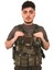 Kamuflaj Haki Kordon Airsoft Yeleği - Demonte Vest Taktik Yelek 3