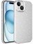 iPhone 15 Plus Kılıf Kamera Korumalı Simli Parıltılı Lüks Silikon 1