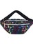 Çift Fermuarlı Bel Renkli Bayan Göğüs Pu Cep Telefonu Crossbody Çanta (Yurt Dışından) 1