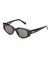 HM 1607 C1 Cat Eye Siyah Kadın Güneş Gözlüğü 1