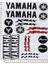 Yamaha Xmax - N Max Motorsiklet Kask Sticker Çıkartma Seti 1