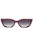 HM 1635 C4 Cat Eye Bordo Kadın Güneş Gözlüğü 2