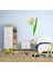 DUVAR ÇIKARTMA STICKER DEKORATİF DUVAR KAĞIDI,SÜS İKİ ADET ÇİÇEKLİ PVC 70X50X0,5CM 2