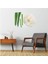 DUVAR ÇIKARTMA STICKER DEKORATİF DUVAR KAĞIDI,SÜS İKİ ADET ÇİÇEKLİ PVC 70X50X0,5CM 5