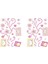 DUVAR ÇIKARTMA STICKER DEKORATİF DUVAR KAĞIDI,SÜS İKİ ADET ÇİÇEKLİ AĞAÇ DESENLİ PVC 70X50X0,5CM 3