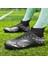 Erkek Yüksek Bilekli Futbol Krampon - Siyah (Yurt Dışından) 4