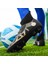 Erkek Yüksek Bilekli Futbol Krampon - Siyah (Yurt Dışından) 3