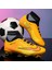 Erkek Yüksek Bilekli Futbol Krampon - Sarı (Yurt Dışından) 4