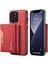Iphone 14 Pro Max Için 6.7 Inç Manyetik Emilim Çıkarılabilir Cüzdan/kickstand-Red ile Giyim Dayanıklı Koruyucu Telefon Kılıfı (Yurt Dışından) 1