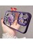 Iphone 14 Pro Max Gül Çiçek Deseni Glitter Kamera Yüzüğü Telefon Kılıfı Tpu Lens Film-Morası ile Kapak (Yurt Dışından) 3