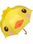 Ördek Karakterli Figürlü Kız Erkek Çocuk Şemsiye Hediyelik Ufak Boy Üç Boyutlu 3
