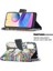 Stand Özellik Deseni Baskı Fermuar Cüzdanı Bookstyle Manyetik Flip Kılıf Kapağı, Xiaomi Redmi Için Bilek Kayışı ile Not 10 5g/poco M3 Pro 5g/4g-Renkli Ağaç (Yurt Dışından) 2
