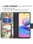 Stand Özellik Deseni Baskı Fermuar Cüzdanı Bookstyle Manyetik Flip Kılıf Kapağı, Xiaomi Redmi Için Bilek Kayışı ile Not 10 5g/poco M3 Pro 5g/4g-Renkli Ağaç (Yurt Dışından) 3