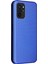 Otomatik Emilmiş Stand Karbon Fiber Doku Xiaomi Redmi Için Deri Kabuk Kapağı Not 10 4g/redmi Not 10S/POCO M5S 4g-Blue (Yurt Dışından) 3