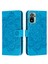 Xiaomi Poco M5S 4g/redmi Için Mandala Çiçek Stand Deri Telefon Kılıfı 10 4g/not 10S 4g-Blue (Yurt Dışından) 1